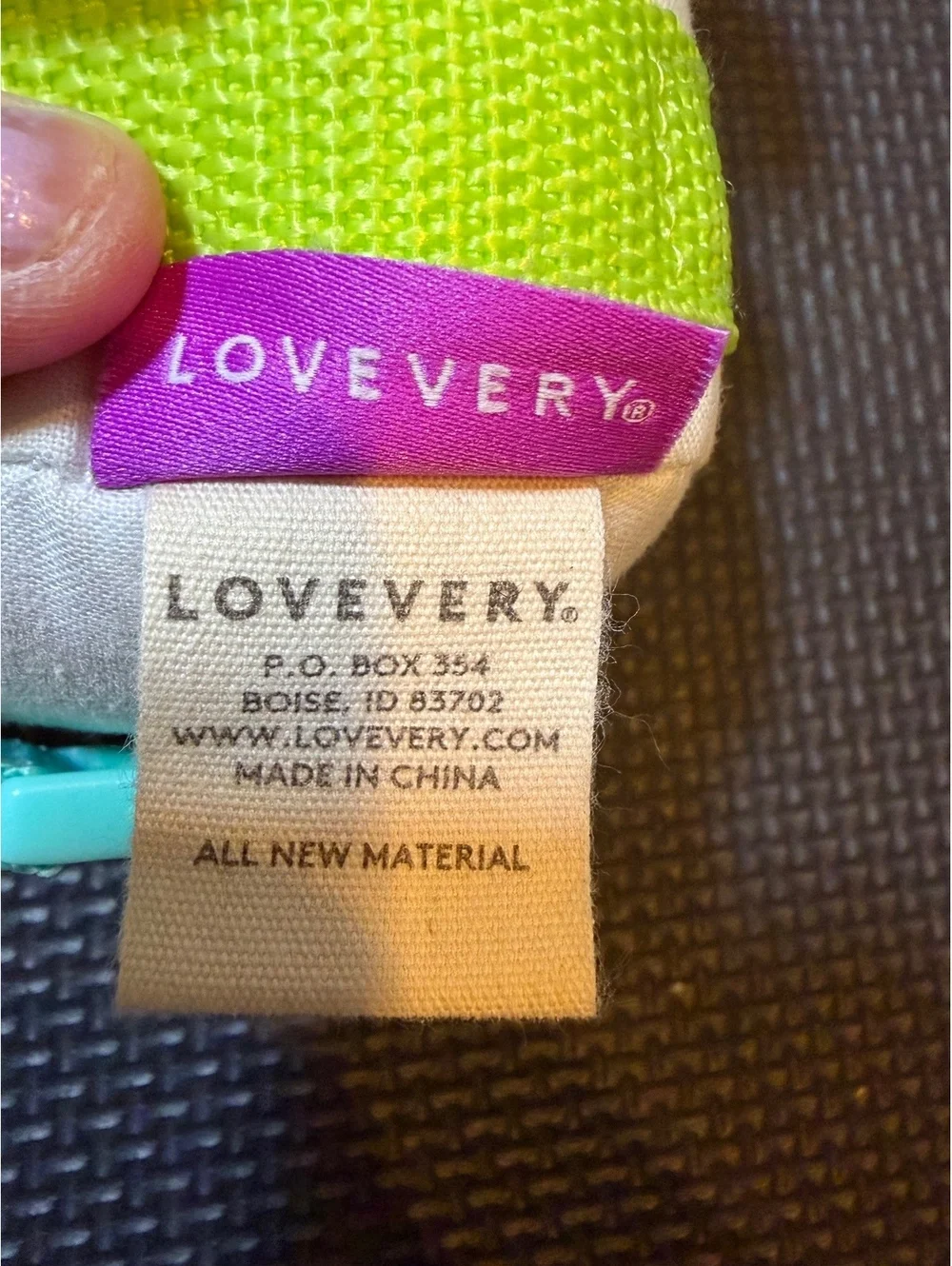LOVEVERY authentic buckle